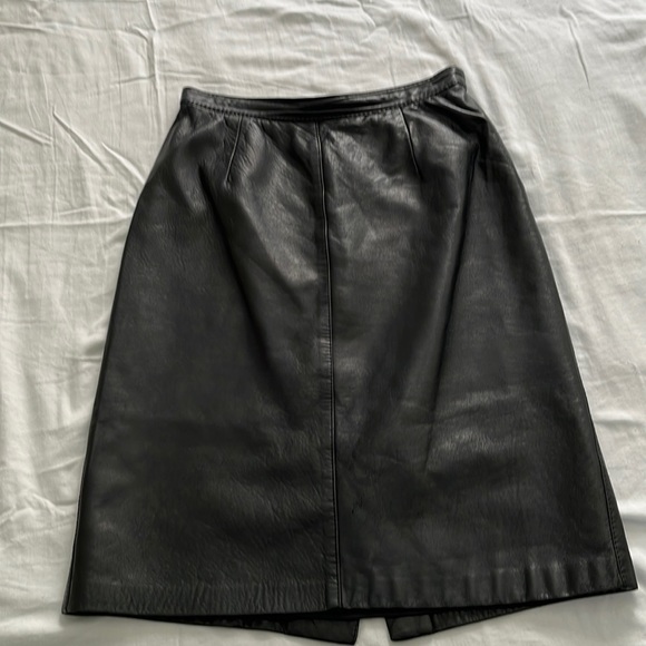 bagatelle Dresses & Skirts - Vintage Bagatelle Soft Leather Skirt Size 8